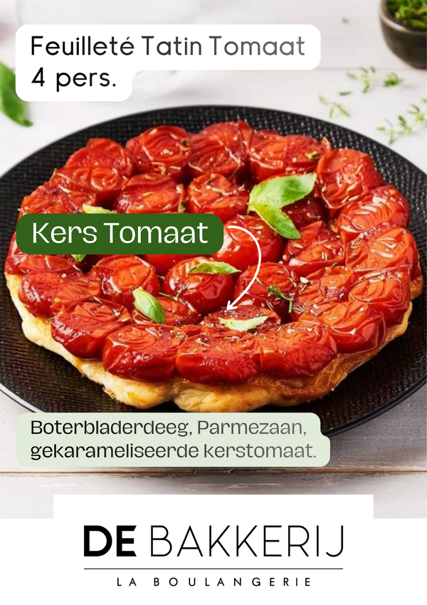 Feuilleté Tatin Tomaat 4 pers.