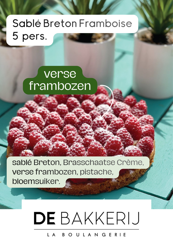 Sablé Breton Framboise 5 Pers.