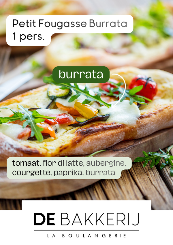 Petit Fougasse Burrata