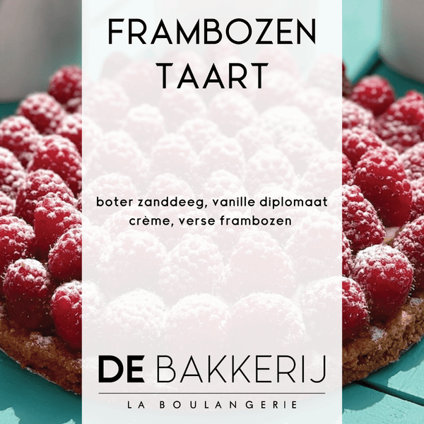 Frambozen Taart 5 Pers.
